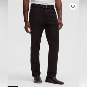 🖤Lululemon Men’s Black ABC Classic-Fit Five-Pocket Pant – Size 42 Tall🖤